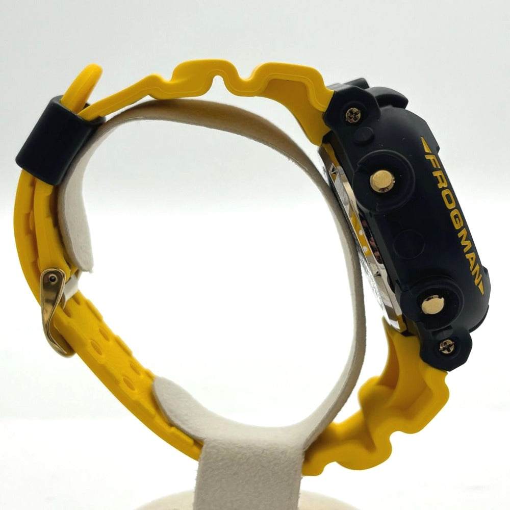 ジーショック FROGMAN イルクジ GW-8200K-9JR ブラック イエロー コラボレーションモデル タフソーラー デジタル CASIO G-SHOCK 未使用品