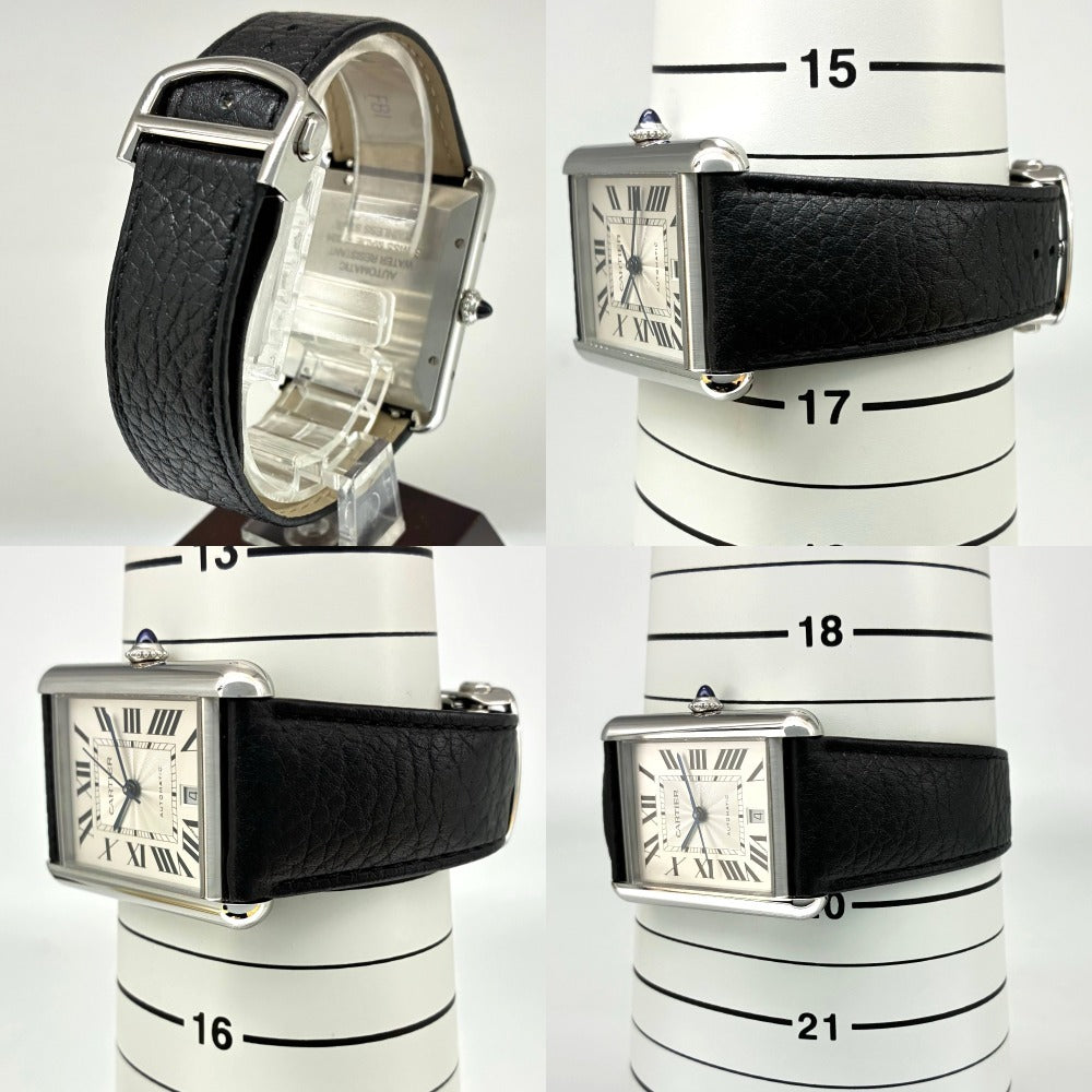 カルティエ WSTA0040 タンク マスト XL 自動巻き 31mm × 41mm キャリバー1847MC レザー 牛革 メンズ CARTIER 腕時計