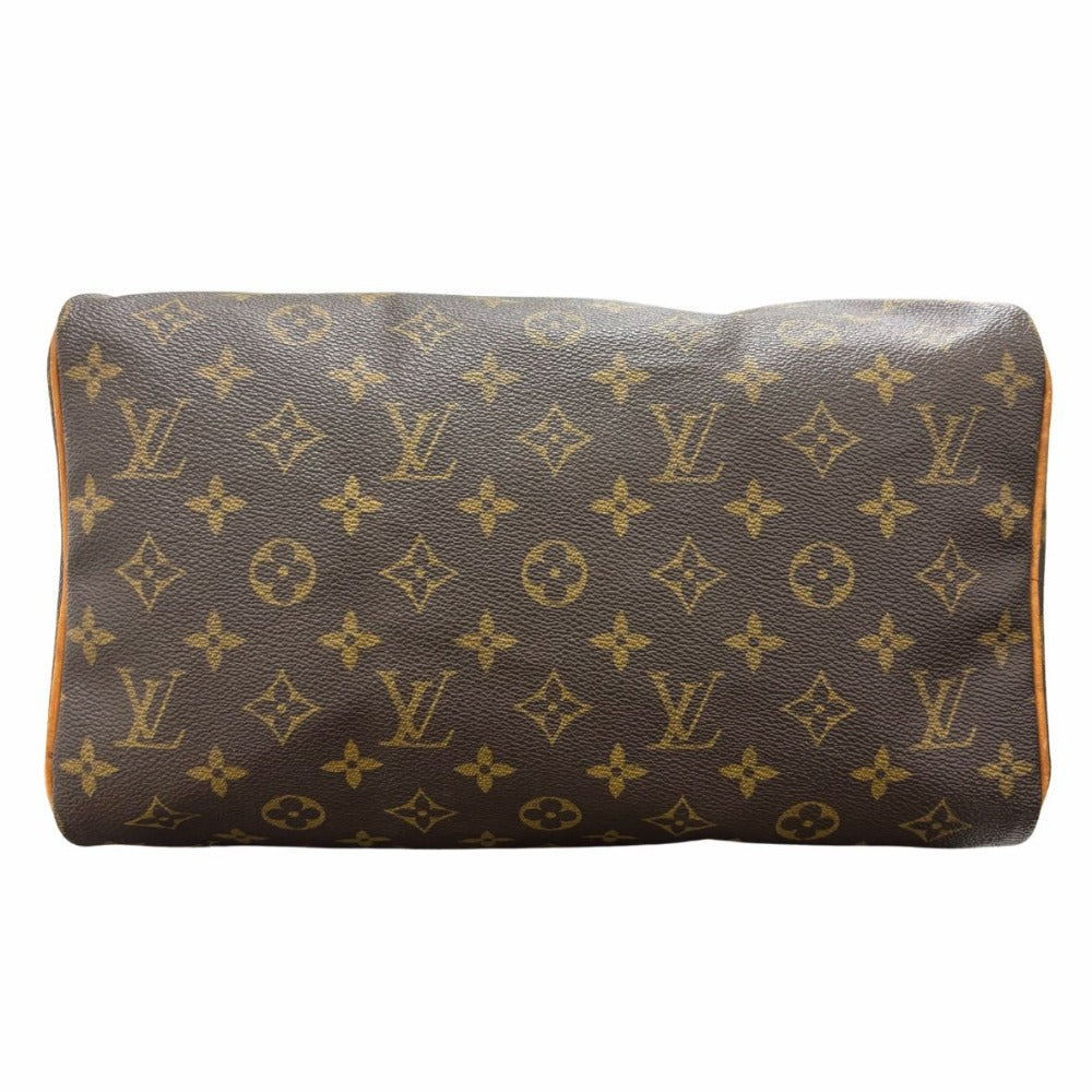 ルイヴィトン スピーディ30 M41526 モノグラム ブラウン ゴールド金具 PVC レザー ミニボストン レディース ハンドバッグ LOUIS VUITTON