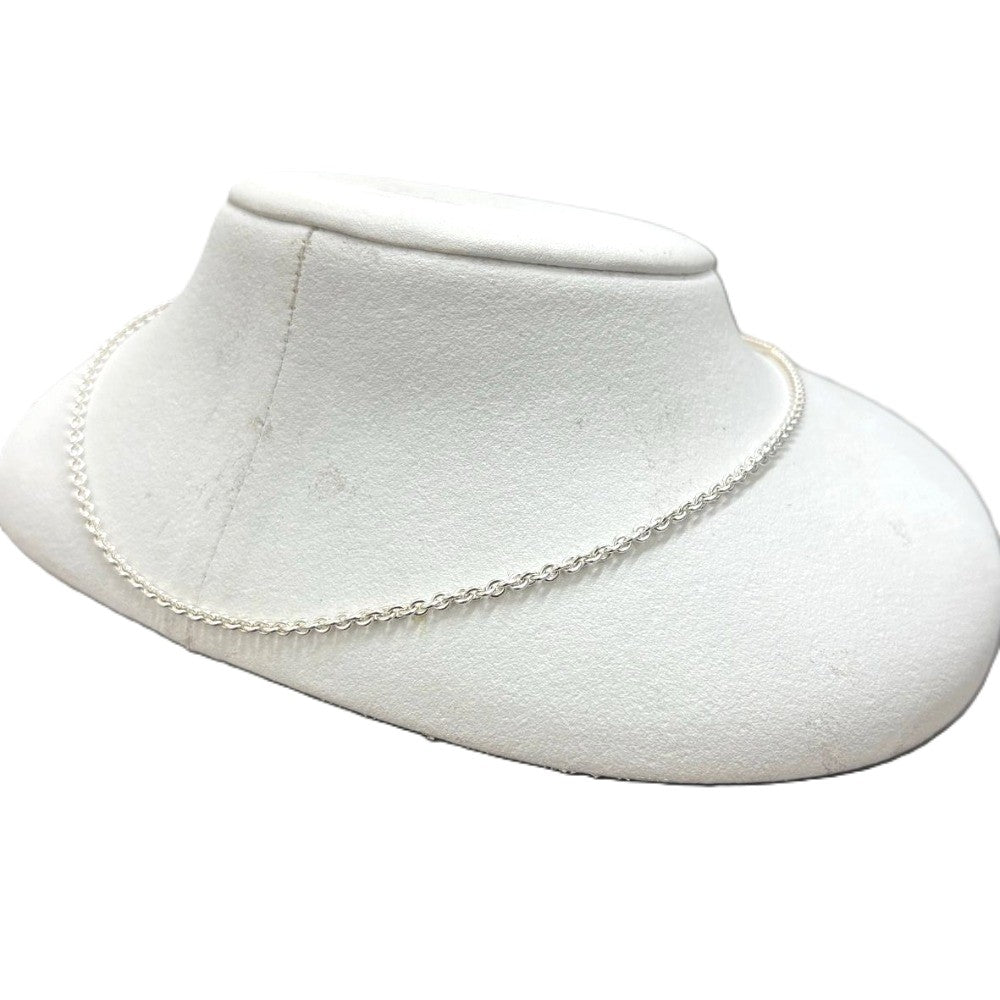 エルメス シェーヌダンクル アミュレット ネックレス チェーン約40cm シルバー925 H104141B 00 ジュエリー アクセサリー シンプル メンズ ネックレス HERMES