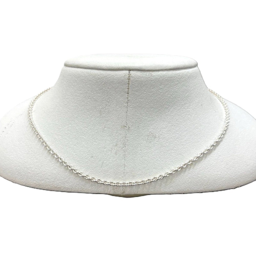 エルメス シェーヌダンクル アミュレット ネックレス チェーン約40cm シルバー925 H104141B 00 ジュエリー アクセサリー シンプル メンズ ネックレス HERMES