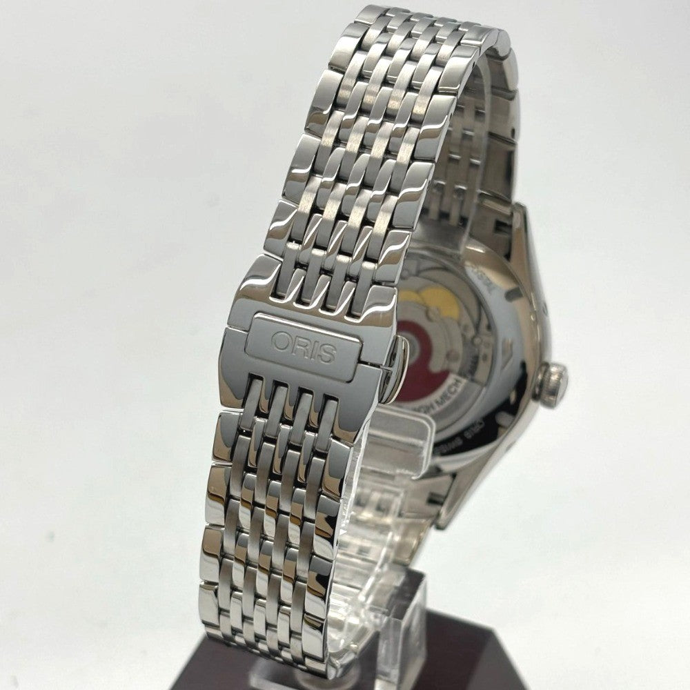 オリス アートリエ コンプリケーション 01 781 7729 4031-07 8 21 88 40mm 自動巻き ホワイト文字盤 ステンレス メンズ ORIS 腕時計