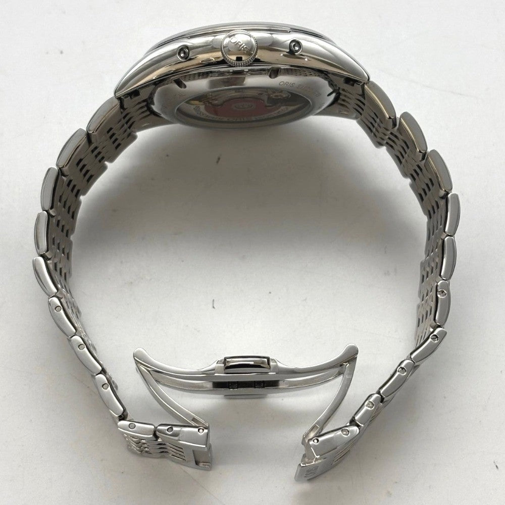 オリス アートリエ コンプリケーション 01 781 7729 4031-07 8 21 88 40mm 自動巻き ホワイト文字盤 ステンレス メンズ ORIS 腕時計