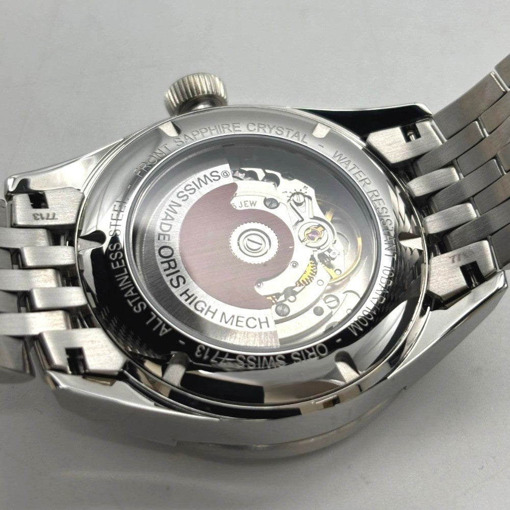 オリス アーティクス デイト 01 733 7713 4031-07 8 19 80 39mm 自動巻き ホワイト文字盤 ステンレス メンズ ORIS 腕時計