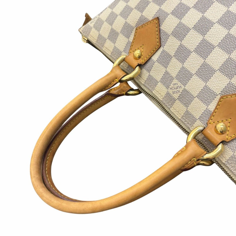 ルイヴィトン ダミエキャンバス サレヤPM N51186 ゴールド金具 PVC レザー レディース LOUIS VUITTON ハンドバッグ