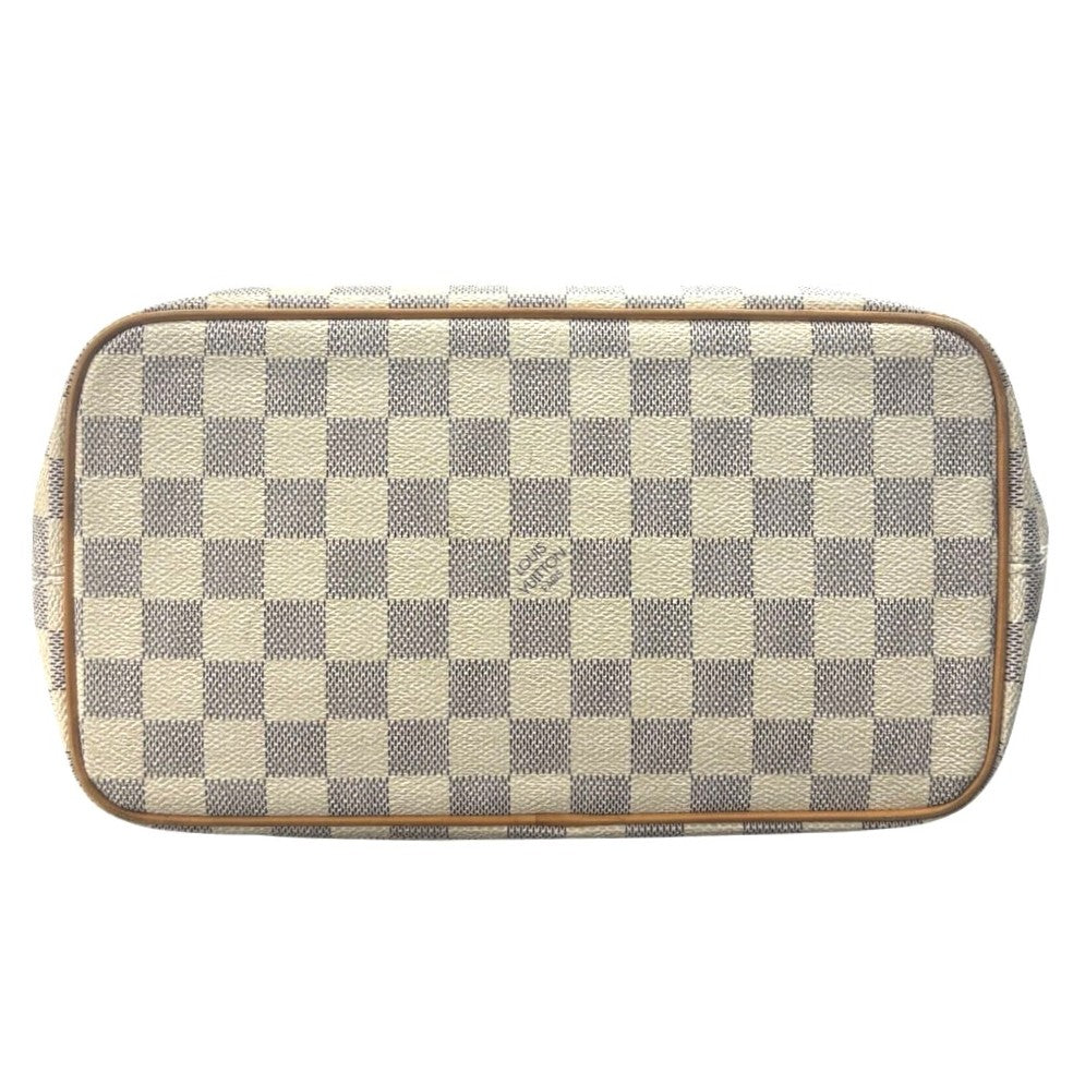 ルイヴィトン ダミエキャンバス サレヤPM N51186 ゴールド金具 PVC レザー レディース LOUIS VUITTON ハンドバッグ