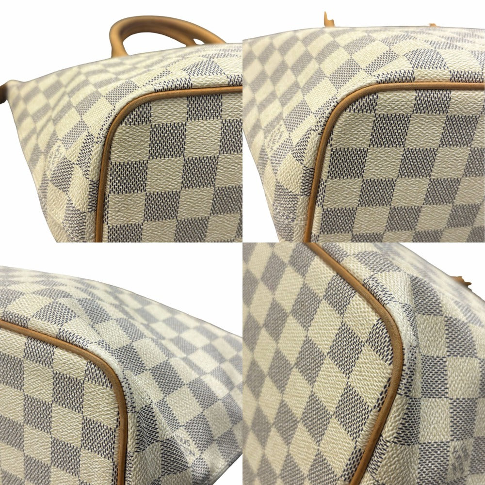 ルイヴィトン ダミエキャンバス サレヤPM N51186 ゴールド金具 PVC レザー レディース LOUIS VUITTON ハンドバッグ