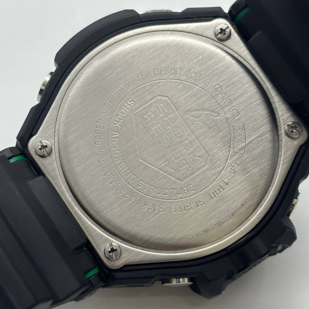 ジーショック 腕時計 マスターオブジー GA-1100-1A3JF クオーツ ブラック 樹脂 ステンレス 20気圧防水 メンズ G-SHOCK CASIO