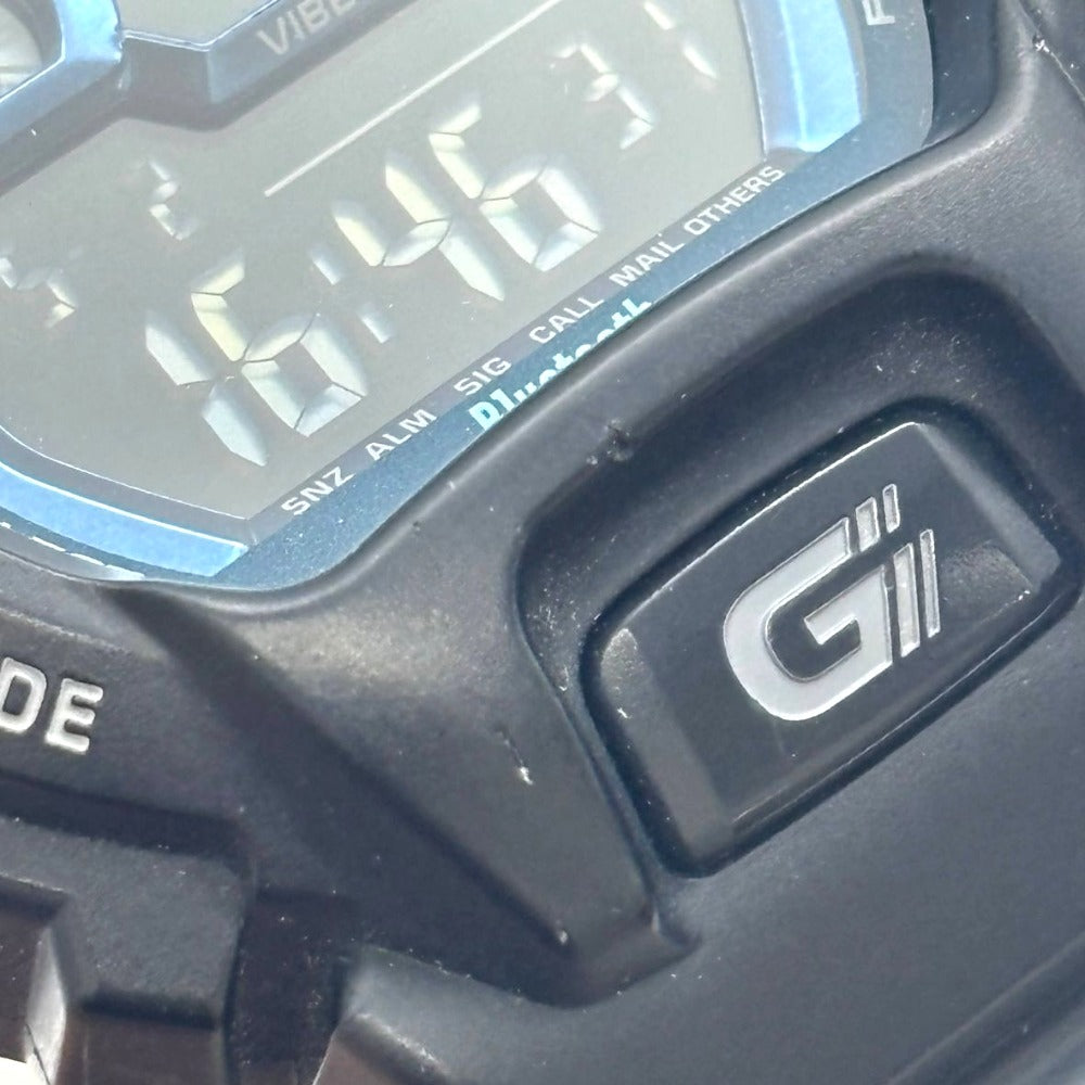ジーショック 腕時計 GB-6900B-1BJF ブルー文字盤 クオーツ ブラック 樹脂 ステンレス 20気圧防水 メンズ G-SHOCK CASIO