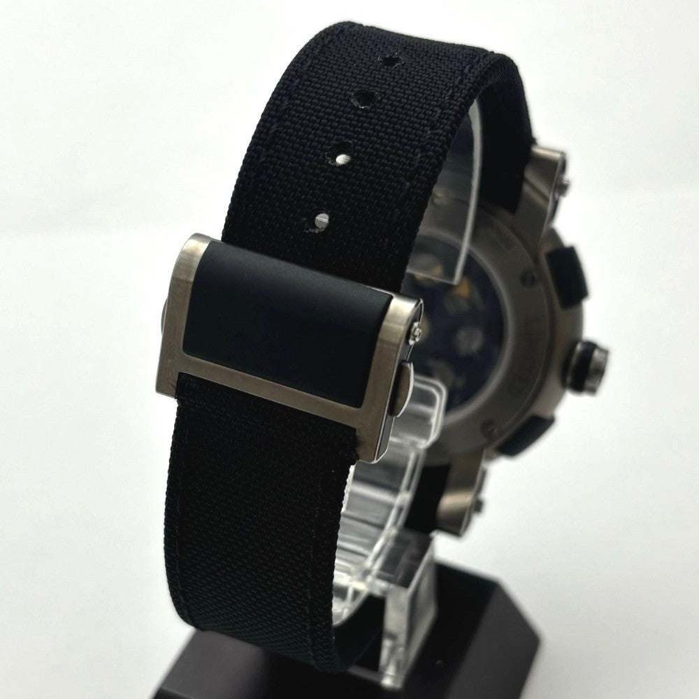ローマンジェローム 1S45L.TZTR.8023.PR.ASN19 45mm 自動巻き 保証書無し チタン ナイロンストラップ アポロ11号 世界限定100本 メンズ 腕時計