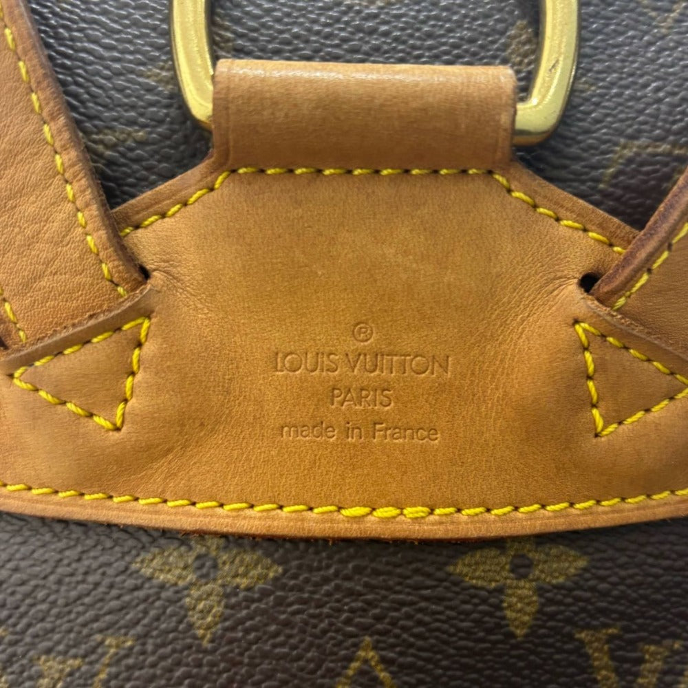 ルイヴィトン リュック モノグラム モンスリMM M51136 ゴールド金具 ブラウン PVC レザー レディース LOUIS VUITTON