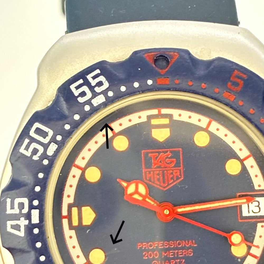 タグホイヤー フォーミュラ1 WA1210 35mm クオーツ ネイビー ステンレス ラバー ボーイズ ユニセックス TAG HEUER 腕時計