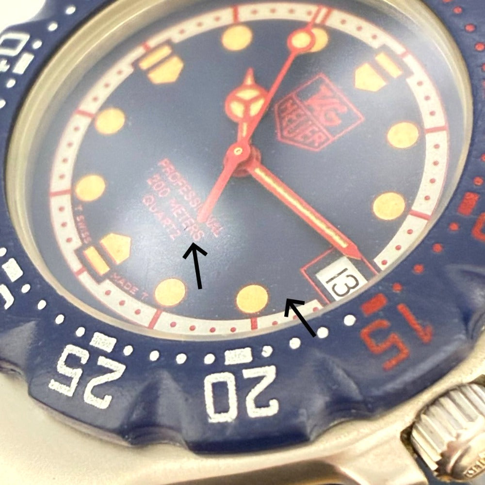 タグホイヤー フォーミュラ1 WA1210 35mm クオーツ ネイビー ステンレス ラバー ボーイズ ユニセックス TAG HEUER 腕時計