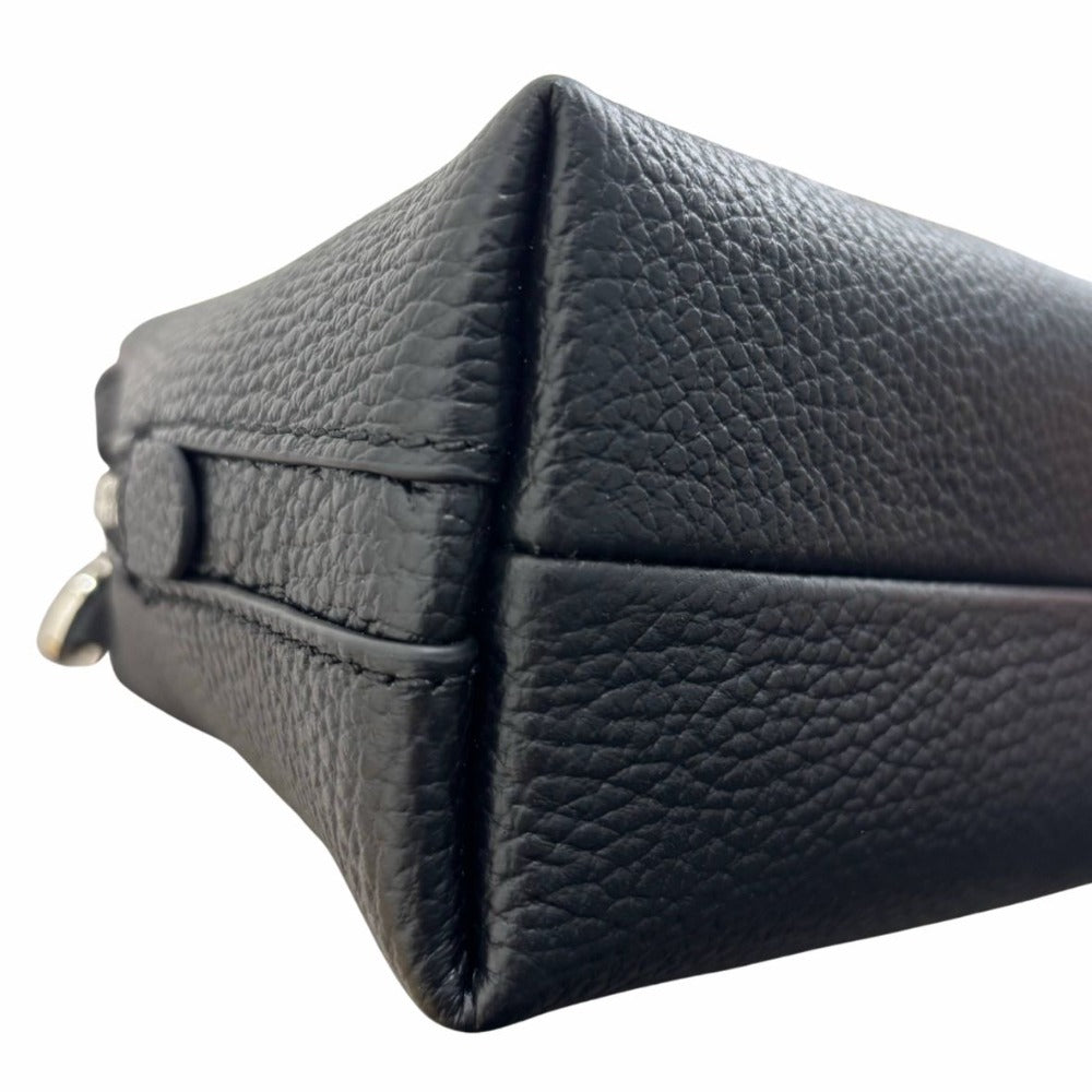 ジャンニキャリーニ アリファ S ブラック 032365182003 ストラップ付 レザー シンプル レディース GIANNI CHIARINI ハンドバッグ