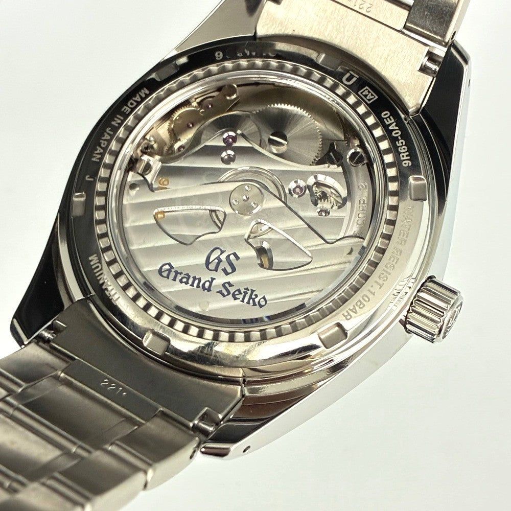 グランドセイコー SBGA211 雪白 スノーフレーク チタン 41mm スプリングドライブ 9R65 メンズ SEIKO Grand Seiko 腕時計
