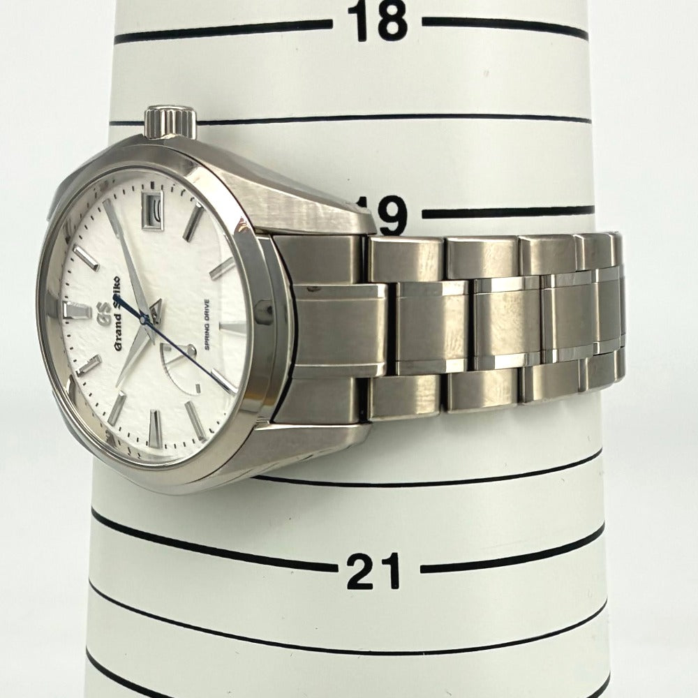 グランドセイコー SBGA211 雪白 スノーフレーク チタン 41mm スプリングドライブ 9R65 メンズ SEIKO Grand Seiko 腕時計