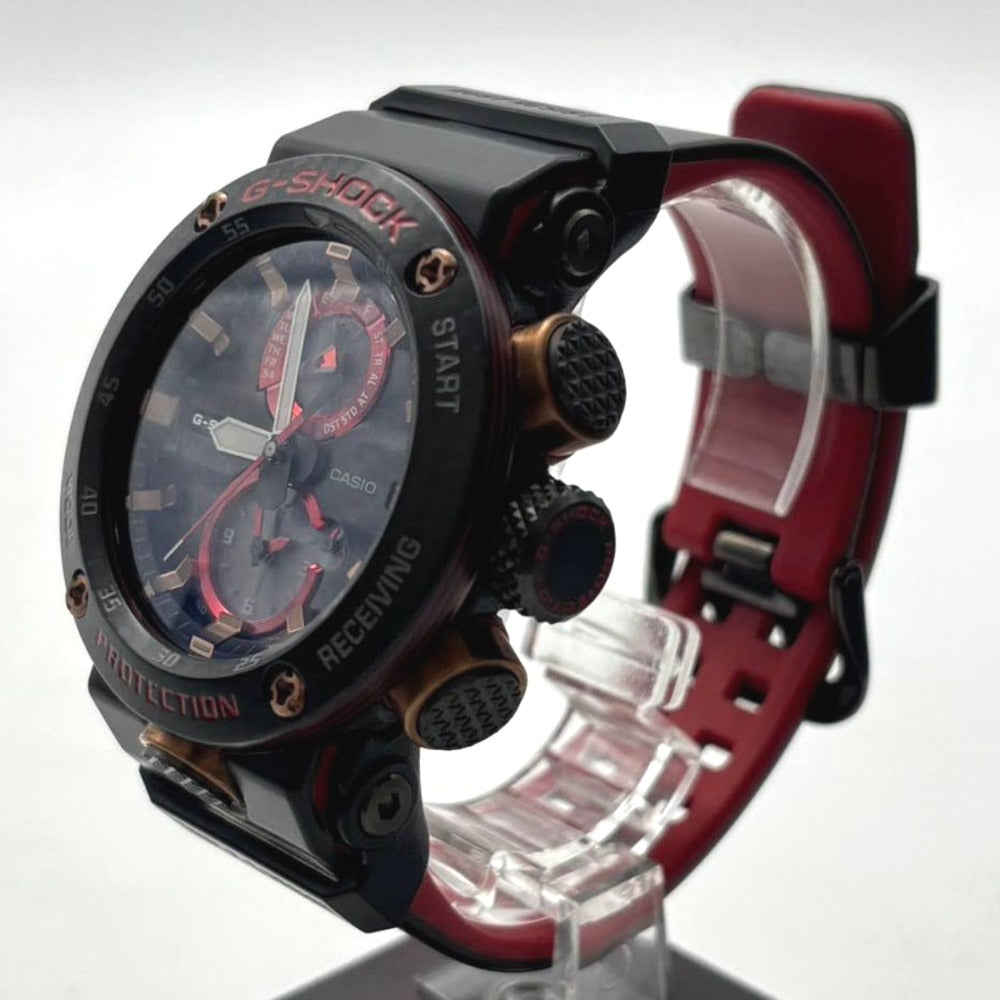 ジーショック グラビティマスター GWR-B1000X-1AJR カーボン ブラック×レッド タフソーラー メンズ G-SHOCK CASIO 腕時計