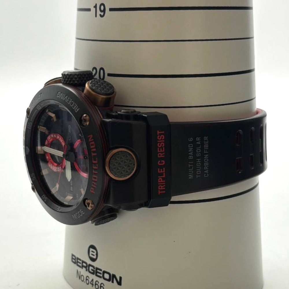 ジーショック グラビティマスター GWR-B1000X-1AJR カーボン ブラック×レッド タフソーラー メンズ G-SHOCK CASIO 腕時計