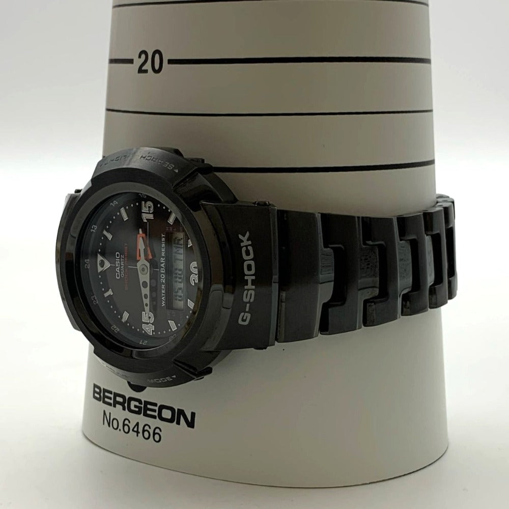 ジーショック フルメタル AWM-500-1AJF AW-500シリーズ ステンレス ブラック タフソーラー アナデジ メンズ G-SHOCK CASIO 腕時計