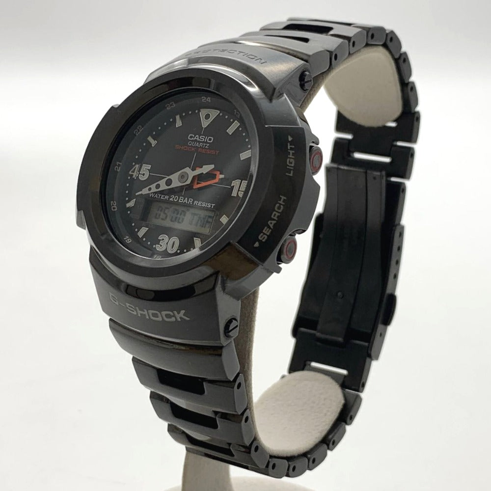 ジーショック フルメタル AWM-500-1AJF AW-500シリーズ ステンレス ブラック タフソーラー アナデジ メンズ G-SHOCK CASIO 腕時計