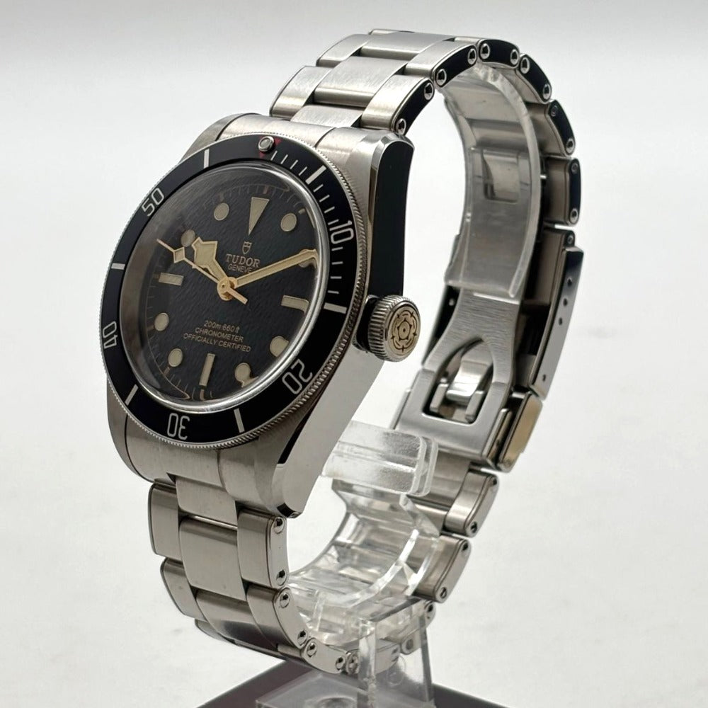 チューダー ヘリテージ ブラックベイ 41mm 79230N ブラック文字盤 2023年保証書 メンズ ステンレス 自動巻き TUDOR 腕時計