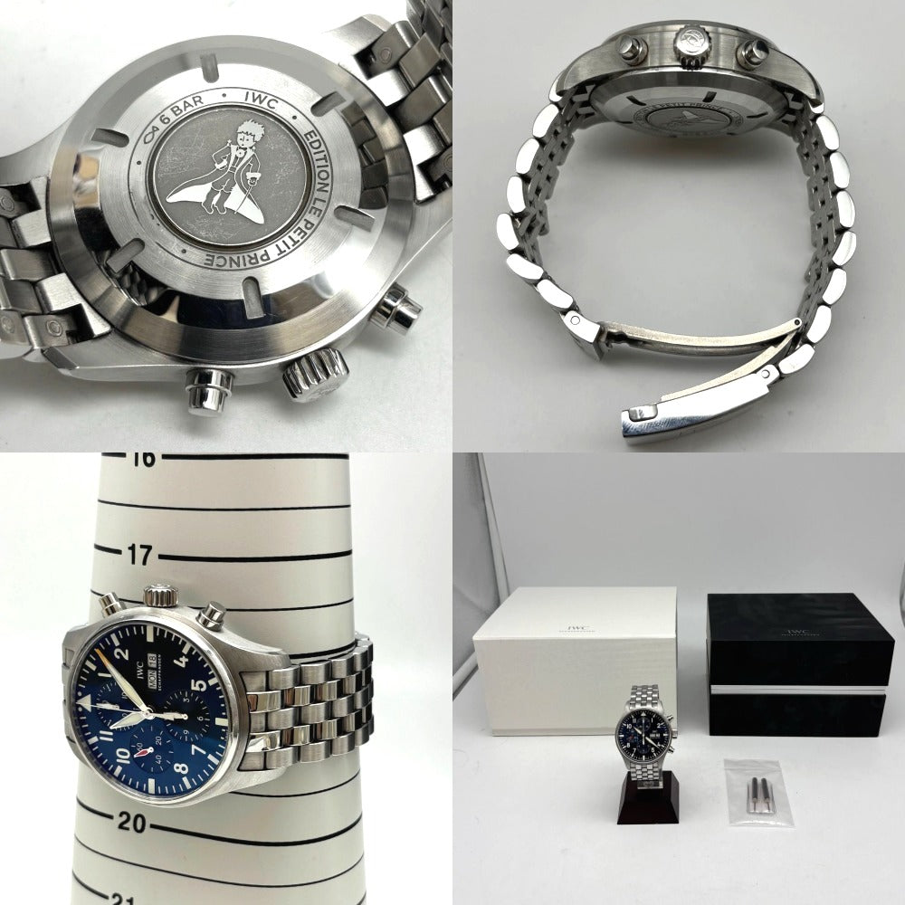 IWC 星の王子様 IW377717 パイロットウォッチ クロノグラフ 43mm プティ･プランス 自動巻き メンズ アイダブリューシー 腕時計