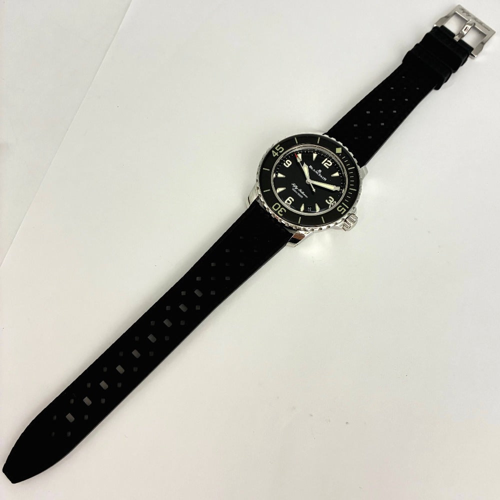 ブランパン フィフティ ファゾムズ オートマティック 38mm 5007 1130 ラバーストラップ 自動巻き メンズ Blancpain 腕時計