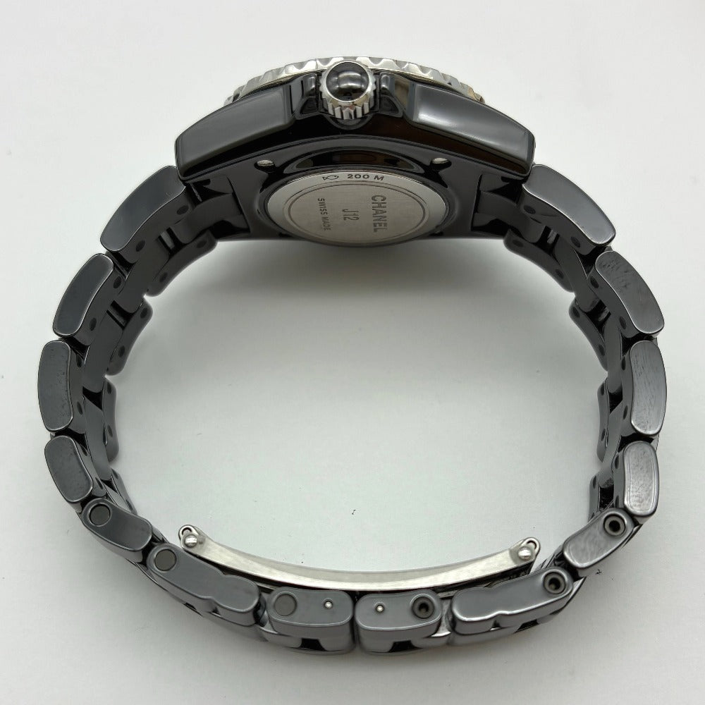 シャネル J12 33mm クオーツ ノンデイト ブラック セラミック H5695 レディース J12 CHANEL 腕時計