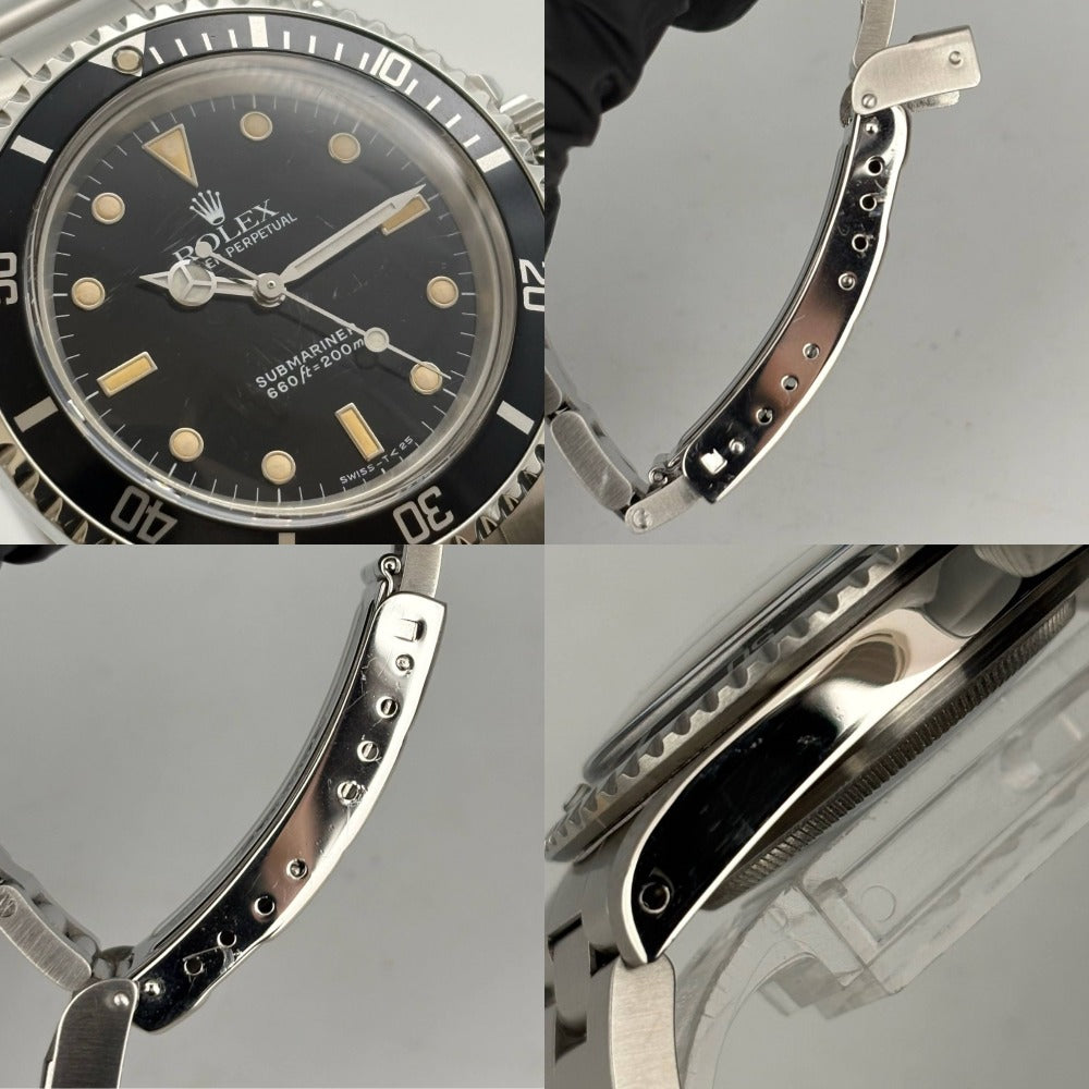 ロレックス サブマリーナー 5513 40ｍｍ ブラック文字盤 自動巻き L番 1989年頃 トリチウム表記 3針 ステンレス メンズ ROLEX 腕時計