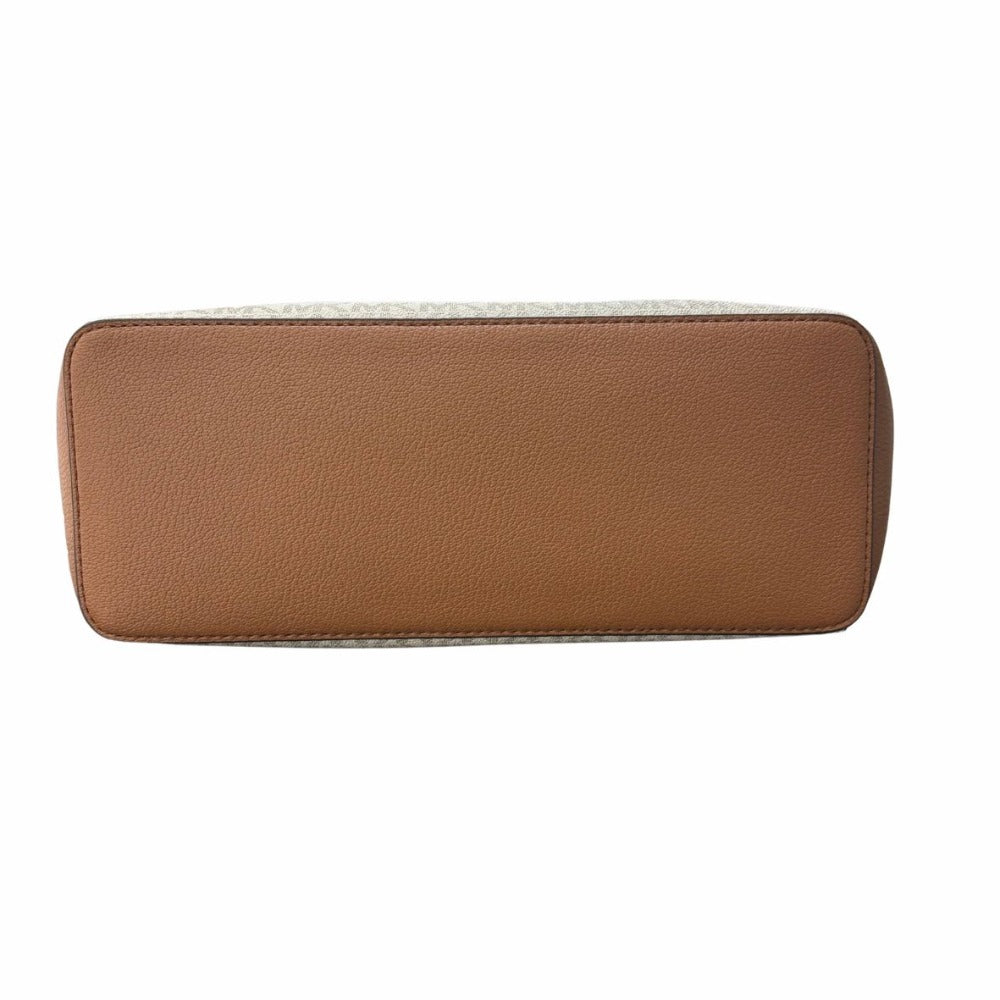 マイケルコース トートバッグ シャーロット ラージトップジップ MKシグネチャー 35T0GCFT3 バニラ レディース Michael Kors