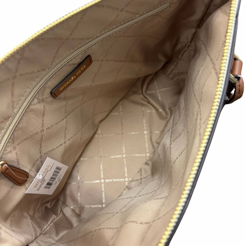 マイケルコース トートバッグ シャーロット ラージトップジップ MKシグネチャー 35T0GCFT3 バニラ レディース Michael Kors