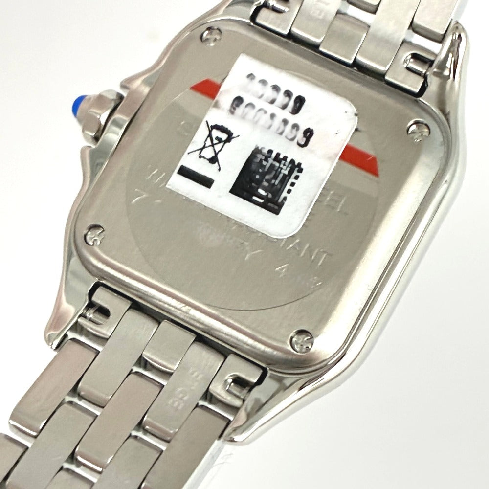 カルティエ パンテール SM 23mm クオーツ 白文字盤 ステンレス 未使用品 レディース CARTIER 腕時計