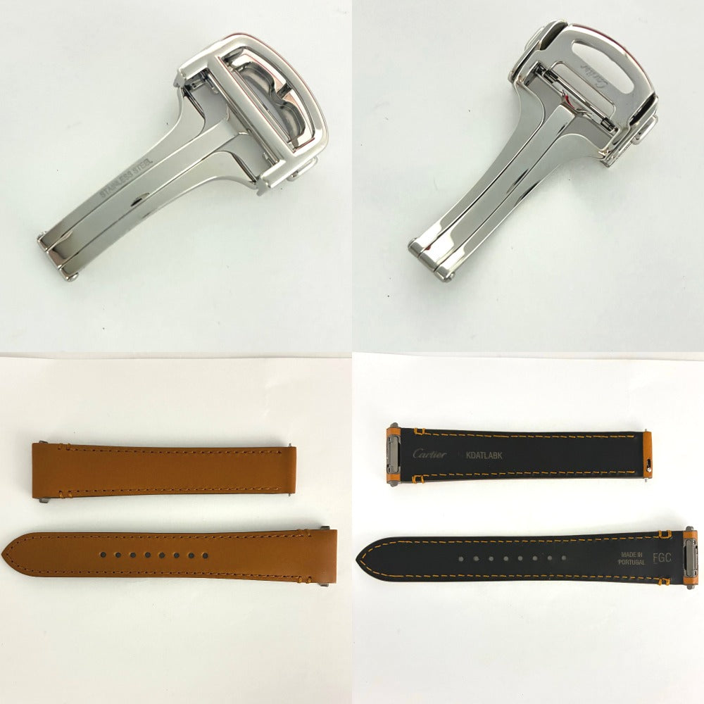 カルティエ サントス ドゥ カルティエ MM 35mm 自動巻き ステンレス 白文字盤 メンズ CARTIER 腕時計