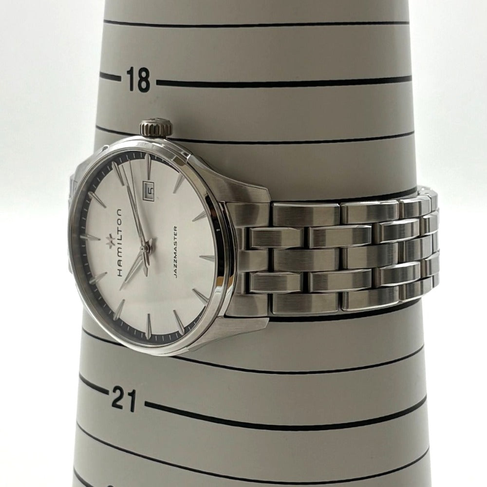 ハミルトン ジャズマスター ジェント 40mm H32.451.151 クオーツ シルバー文字盤 ステンレス メンズ HAMILTON 腕時計