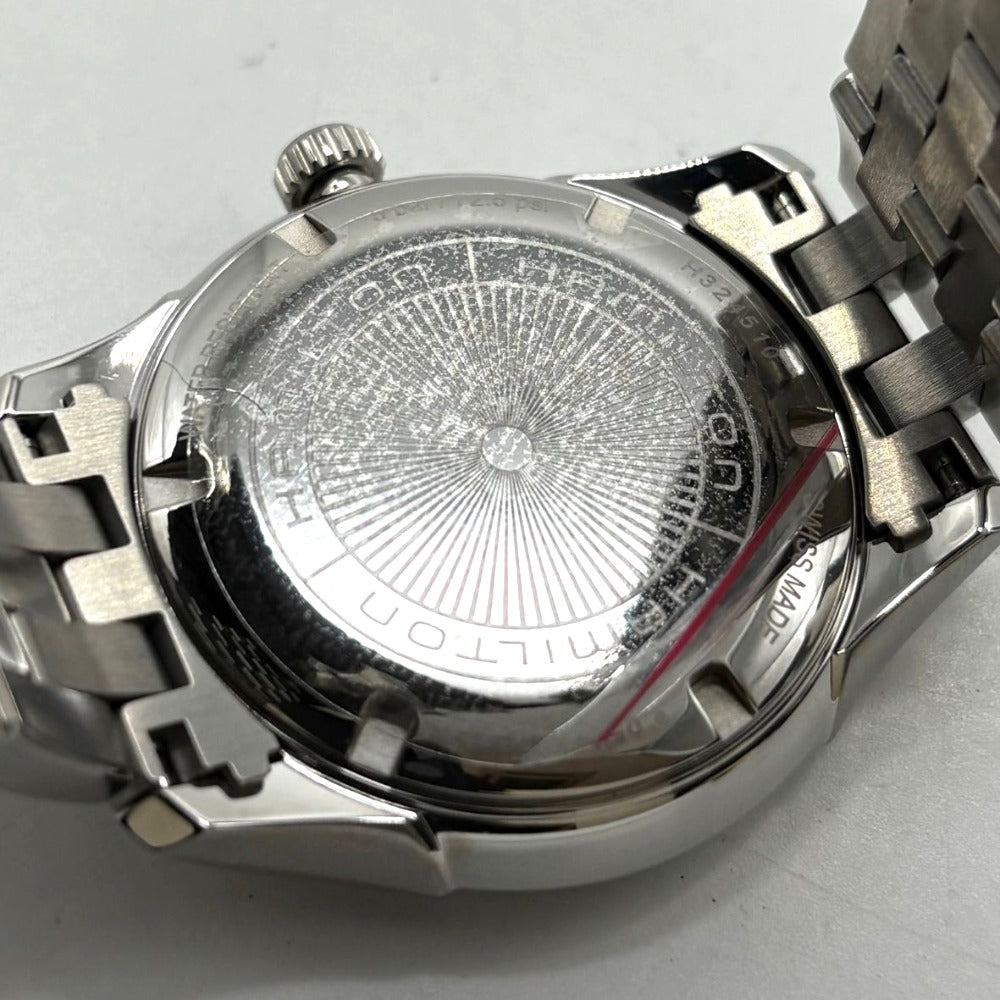 ハミルトン ジャズマスター ジェント 40mm H32.451.151 クオーツ シルバー文字盤 ステンレス メンズ HAMILTON 腕時計