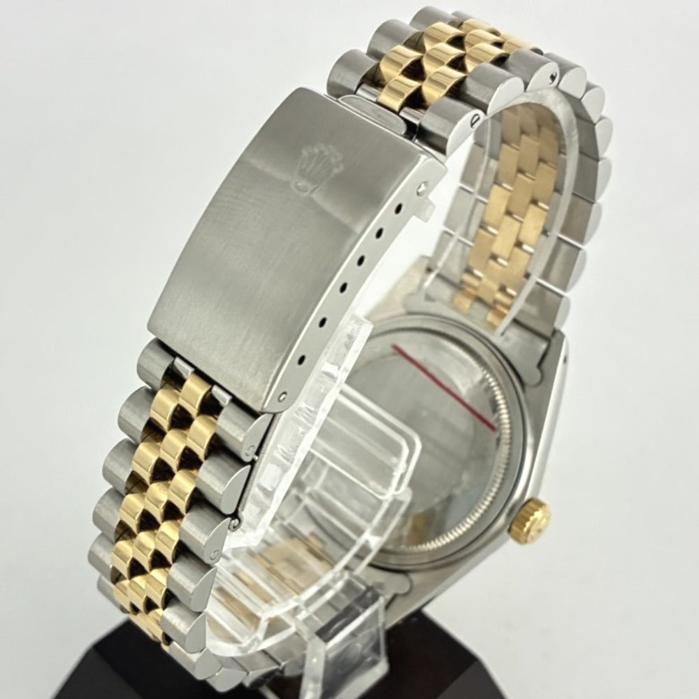 ロレックス デイトジャスト 36mm 16013 R番 約1987年ごろ製造 10Pダイヤモンド Cal.3035 自動巻き メンズ DATEJUST ROLEX 腕時計