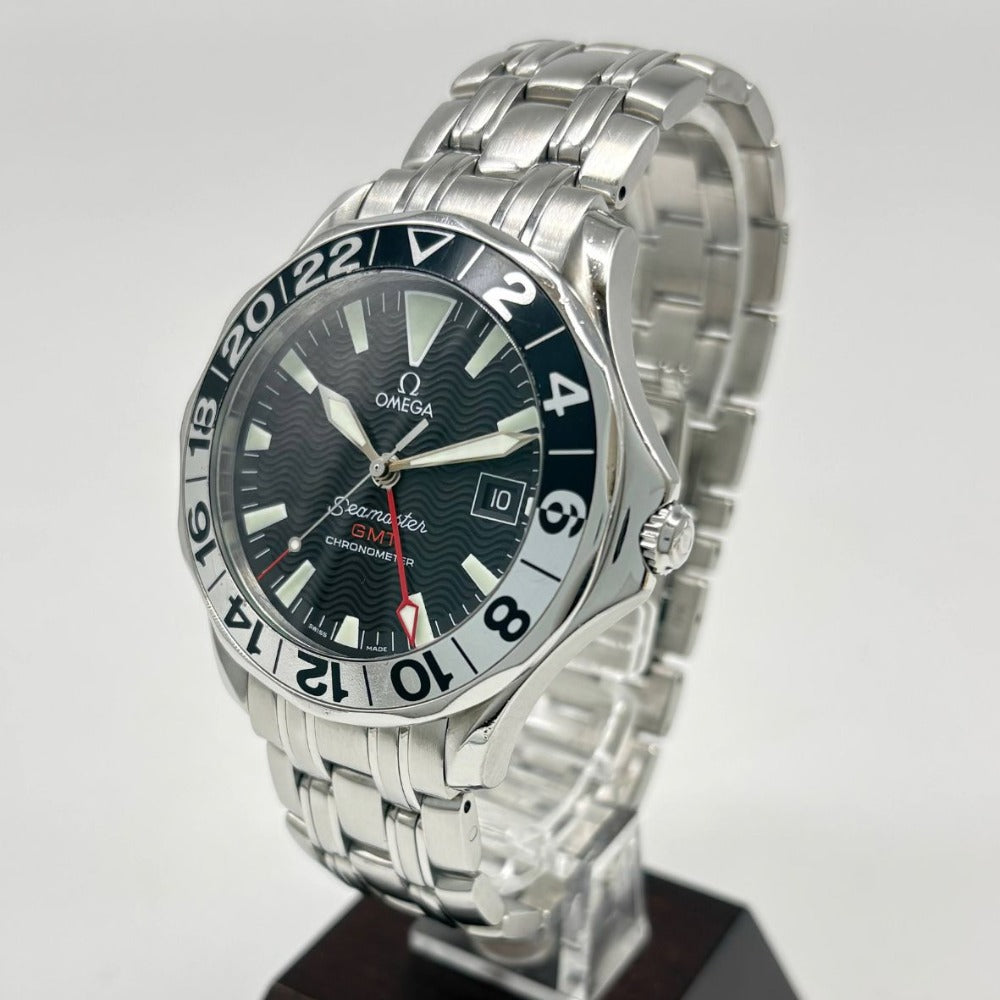OMEGA シーマスター300 GMT デイト 50周年記念 2534.50 41ｍｍ 自動巻き 本体のみ ステンレス メンズ オメガ 腕時計