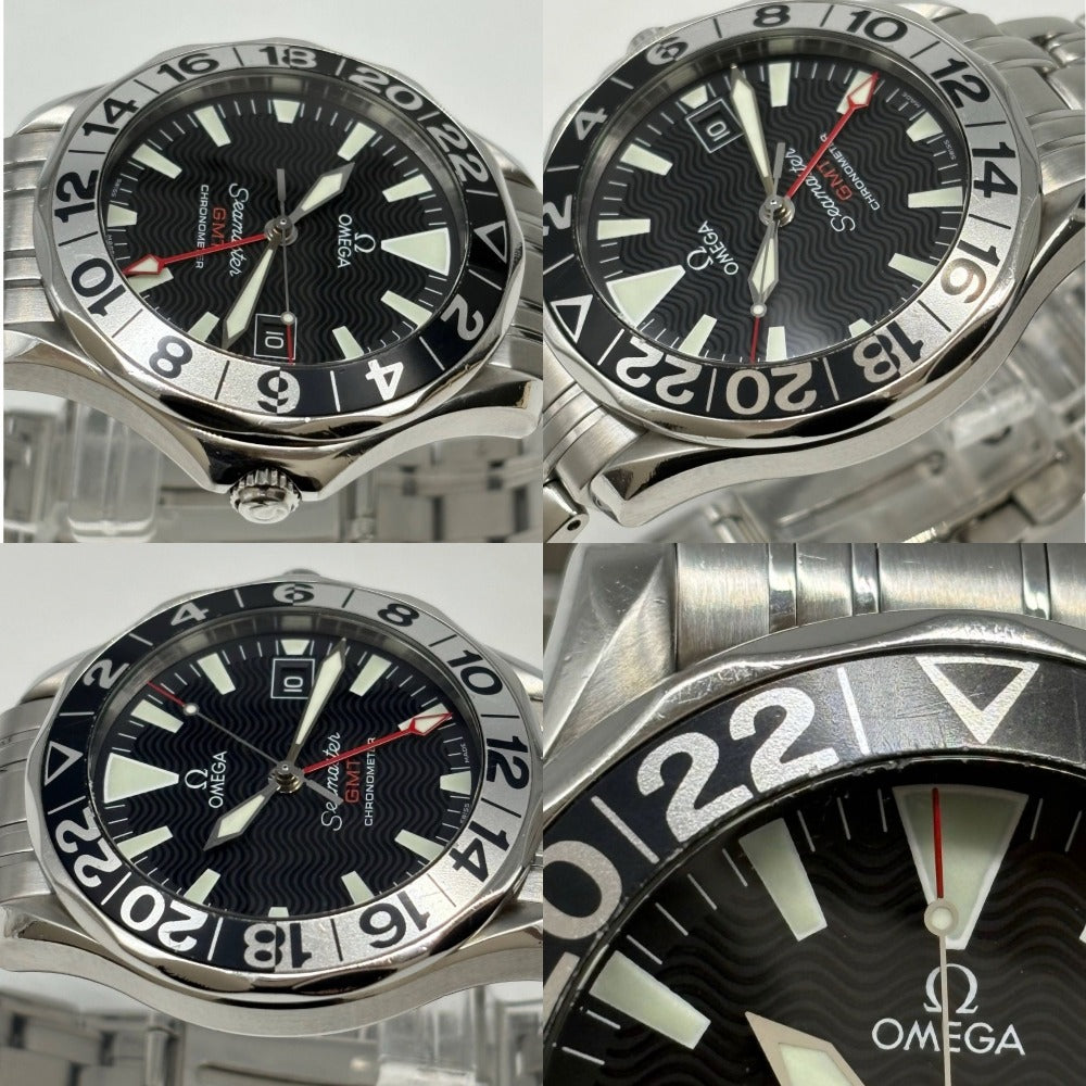 OMEGA シーマスター300 GMT デイト 50周年記念 2534.50 41ｍｍ 自動巻き 本体のみ ステンレス メンズ オメガ 腕時計