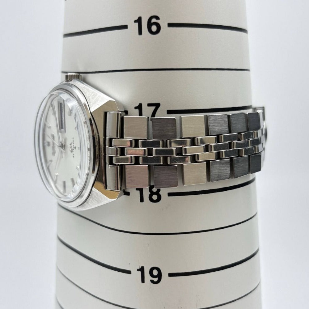 セイコー ロードマチック デイデイト 5606-7000 35mm 自動巻き 稼働品 ステンレス 純正ベルト メンズ SEIKO 腕時計