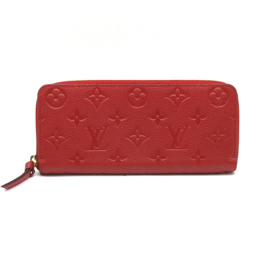 LOUIS VUITTON ルイ・ヴィトン ポルトフォイユ クレマンス モノグラム アンプラント スリーズ M60169 ラウンドファスナー長財布 ウォレット 小銭入れ着脱可 レザー 箱付き