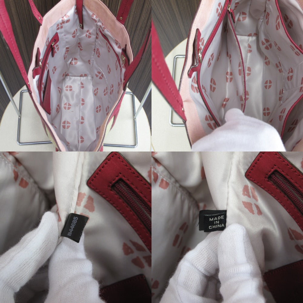 【値下げ】COLE HAAN コールハーン　ストロー✕パテントレザー　カゴバッグ COLE HAAN コールハーン ハンドバッグ カゴバッグ ストロー