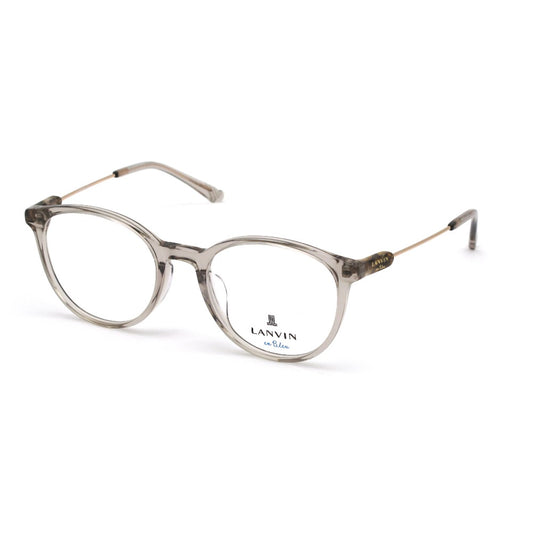 LANVIN en Bleu ランバンオンブルー メガネフレーム VLB003J-07T1 シャイニークリアグレー ローズゴールド 51 20 140 プラスチック メタル ボストン 眼鏡 サングラス アイウェア 未使用品