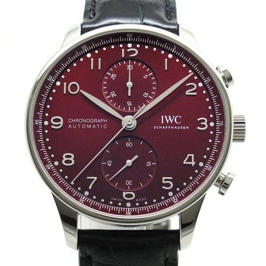 IWC SCHAFFHAUSEN アイダブリューシー シャフハウゼン 腕時計 ポルトギーゼ クロノグラフ IW371616 自動巻き PORTUGUESE 未使用品