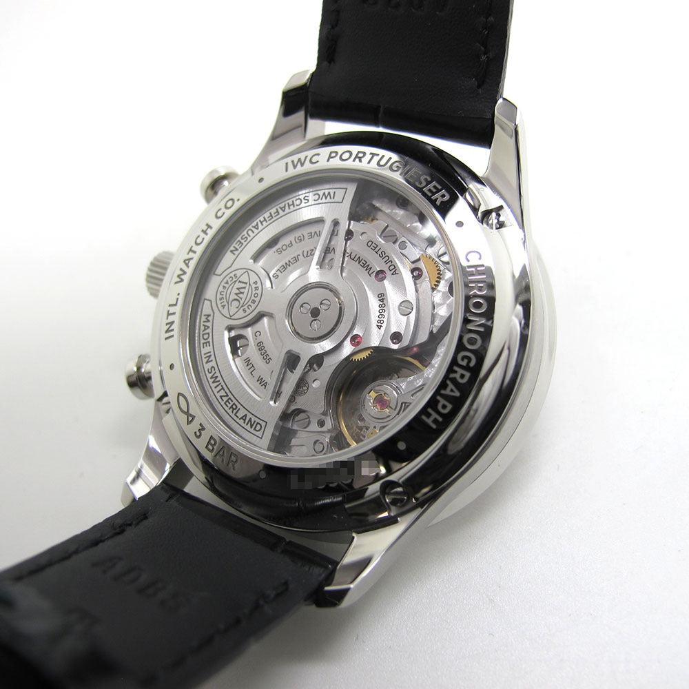 IWC SCHAFFHAUSEN アイダブリューシー シャフハウゼン 腕時計 ポルトギーゼ クロノグラフ IW371616 自動巻き PORTUGUESE 未使用品