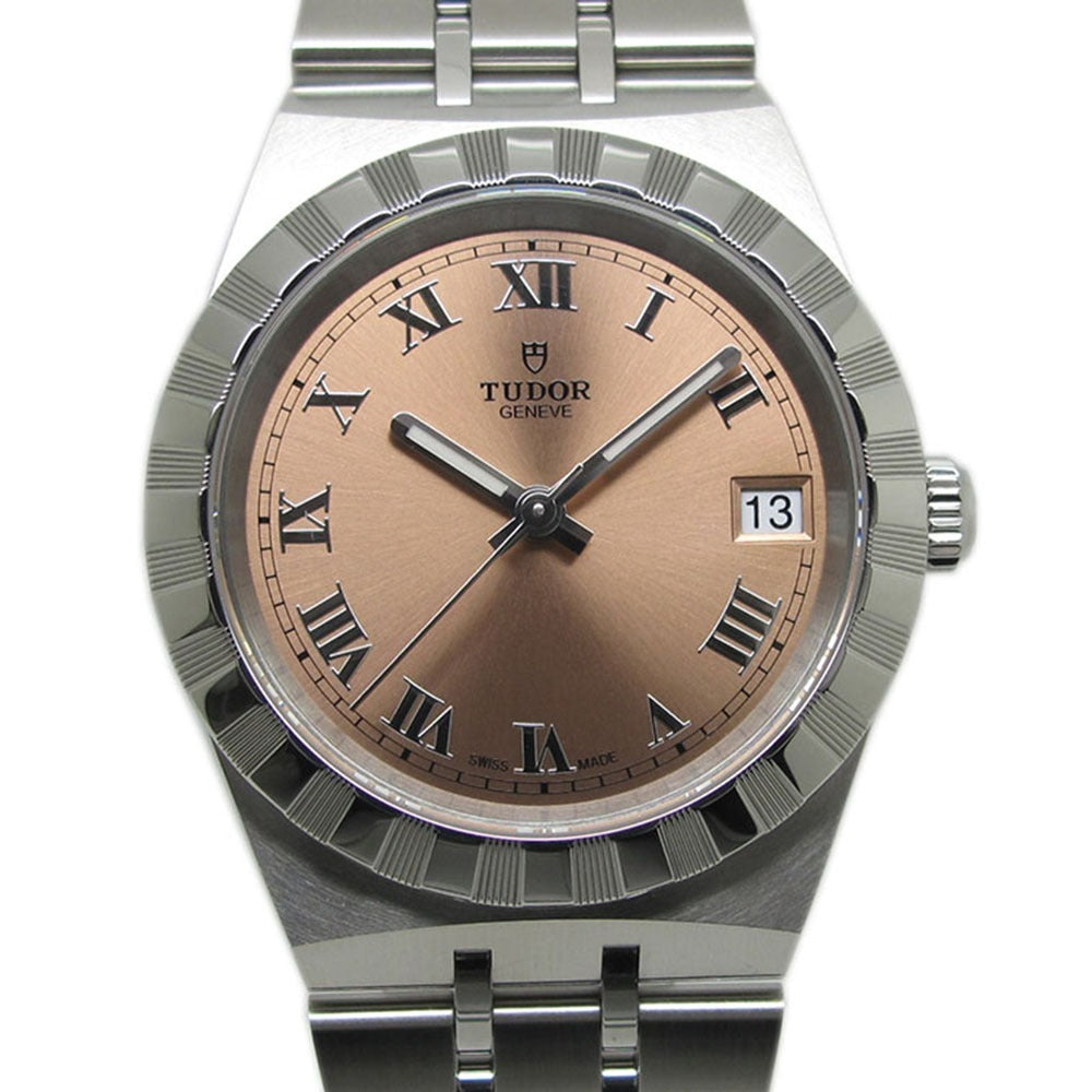 TUDOR チュードル 腕時計 ロイヤル 28400 M28400-0009 34mm サーモンピンク 自動巻き 未使用品