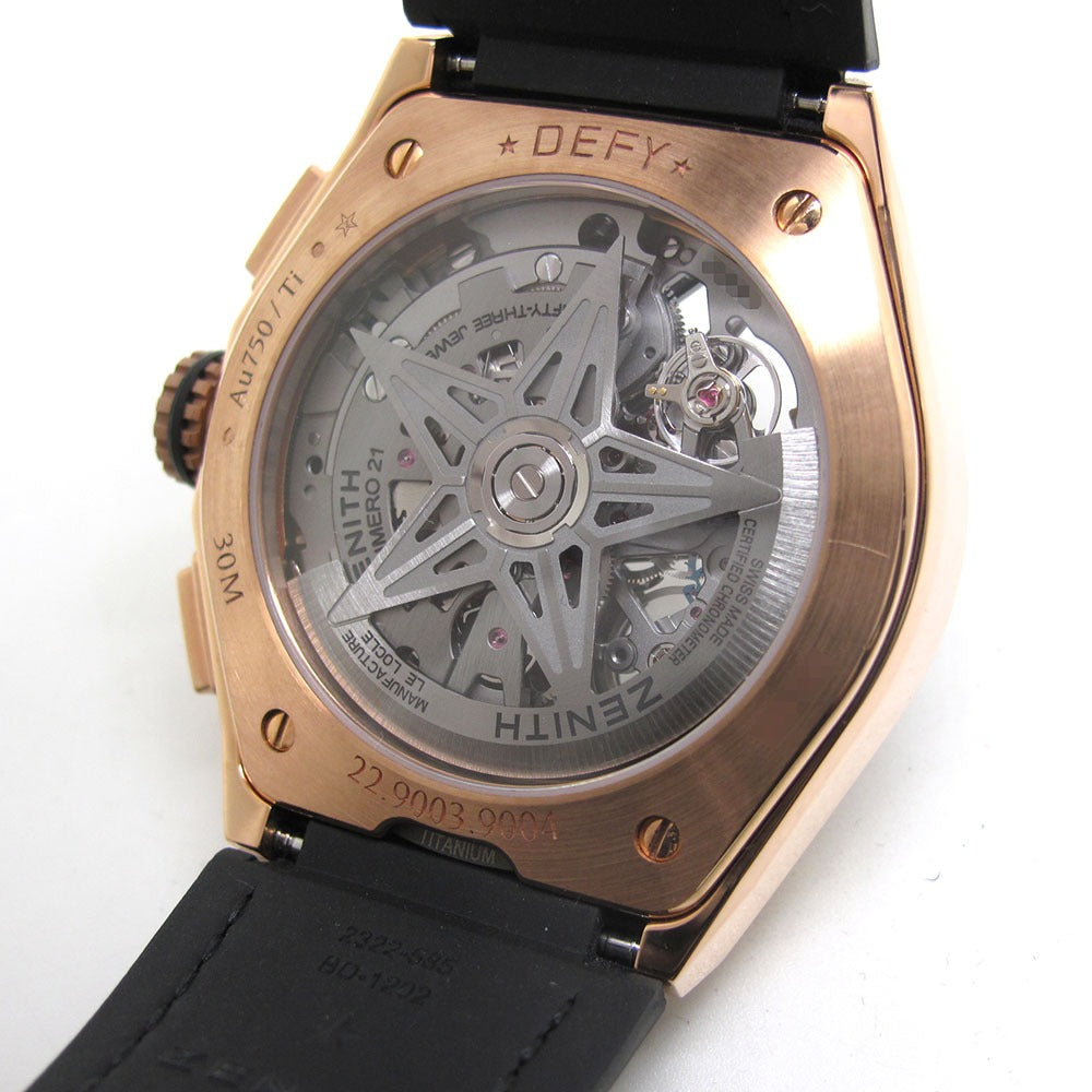 ZENITH ゼニス 腕時計 デファイ エルプリメロ21 レインボー 22.9003.9004/72.R585