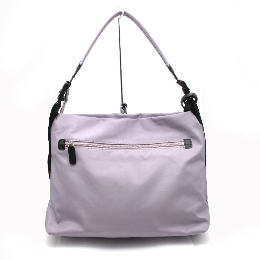 PELLE BORSA ペレボルサ Cheers チアーズ ギャザー 2WAY ショルダーバッグ クロスボディ 斜め掛け 肩掛け 4675 モーブ パープル ポリウレタン レディース