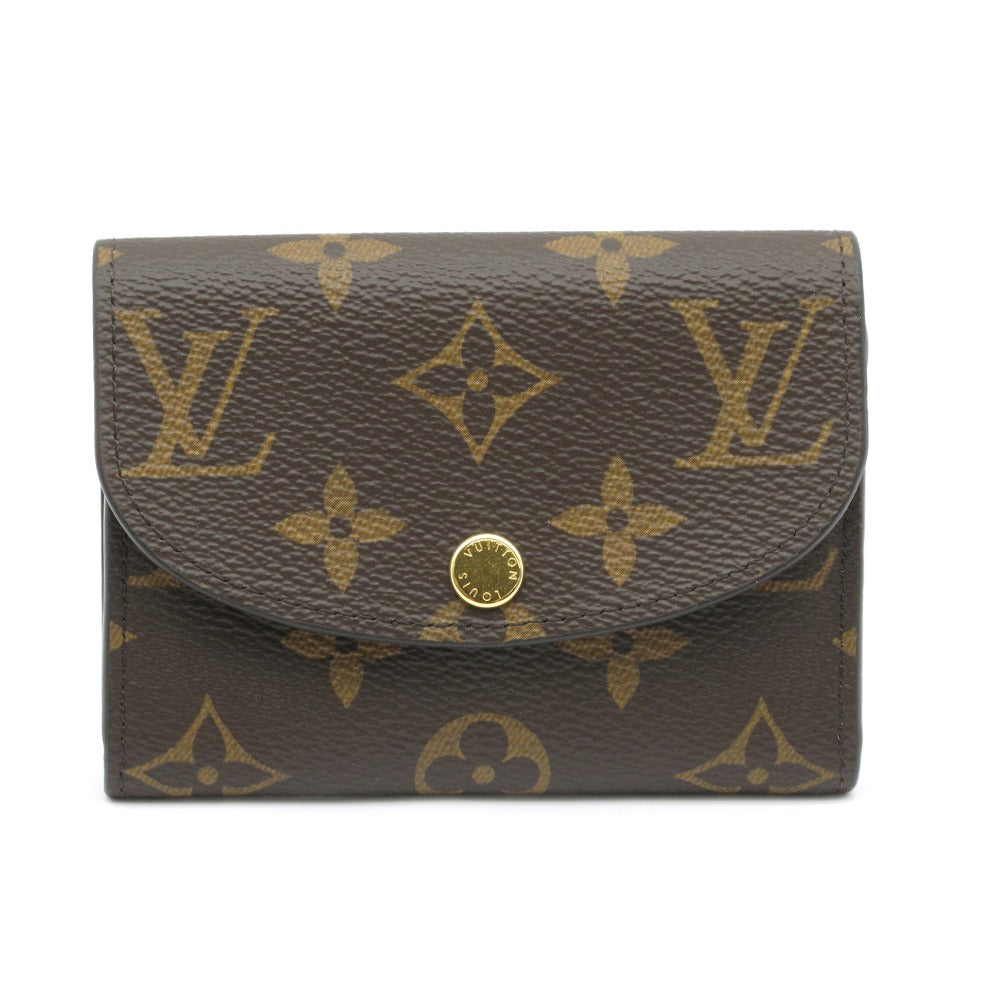 LOUIS VUITTON ルイ・ヴィトン ポルトモネ ロザリ モノグラム フューシャ M41939 コインケース コンパクト ミニ 財布 ウォレット PVC レザー レディース 未使用品