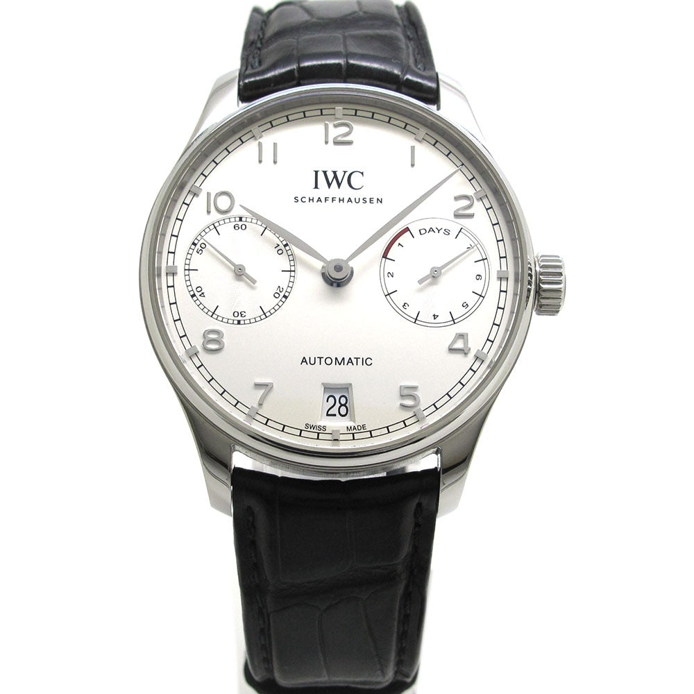 IWC SCHAFFHAUSEN アイダブリューシー シャフハウゼン 腕時計 ポルトギーゼ オートマティック 7デイズ IW500712 自動巻き PORTUGUESE