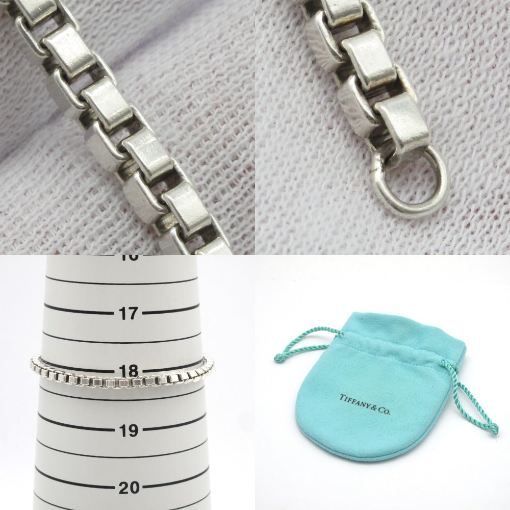 TIFFANY&Co. ティファニー ベネチアン リンク ブレスレット Ag SV SILVER シルバー 925 18cm ジュエリー アクセサリー  レディース メンズ | Celebourg セレブール公式サイト